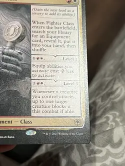 Magic The Gathering MTG FIGHTER CLASS Forgotten Realms NM/LP - Image 4