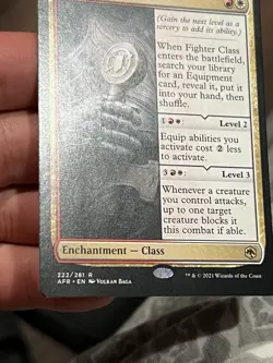 Magic The Gathering MTG FIGHTER CLASS Forgotten Realms NM/LP - Image 5