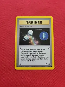 Pokemon: Heal Powder #104/105 Neo Destiny 2000 Vintage Non-holo - LP - T151 - Image 1