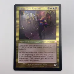 1xMTG Urza, Chief Artificer-Commander: The Brothers' War-Foil Retro Frame-MP - Image 1
