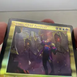 1xMTG Urza, Chief Artificer-Commander: The Brothers' War-Foil Retro Frame-MP - Image 5