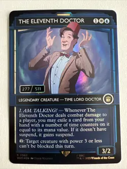 MTG Dr. Who SERIALIZED The Eleventh Doctor 277/511 Serial Number Serialized Card - Image 1