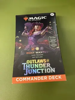 Magic The Gathering Outlaws Of Thunder Junction Commander Deck Most Wanted - Image 1