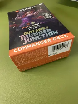 Magic The Gathering Outlaws Of Thunder Junction Commander Deck Most Wanted - Image 2