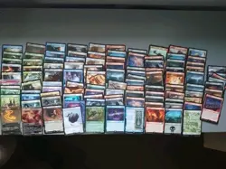 107 Lord Of The Rings. Ltr.MTG Cards Only Bundle lot. Inc Rares.. Julltr1 - Image 1