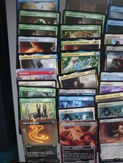 107 Lord Of The Rings. Ltr.MTG Cards Only Bundle lot. Inc Rares.. Julltr1 - Image 3