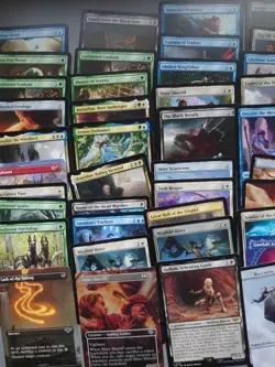 107 Lord Of The Rings. Ltr.MTG Cards Only Bundle lot. Inc Rares.. Julltr1 - Image 4