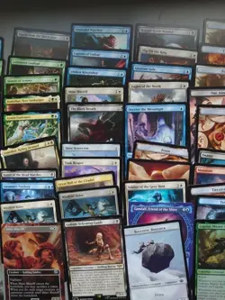 107 Lord Of The Rings. Ltr.MTG Cards Only Bundle lot. Inc Rares.. Julltr1 - Image 5