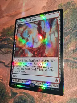 MTG FOIL Bloodstained Mire Zendikar Expeditions NM - Image 3