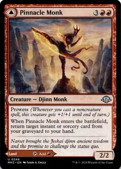 MTG Pinnacle Monk (246) | NM | Modern Horizons 3 (MH3) - Image 1