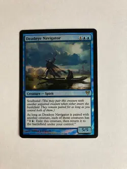Magic the Gathering - Deadeye Navigator FOIL - Rare - Avacyn Restored - LP - Image 1