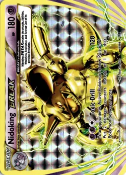 Nidoking BREAK FOIL 46/108 Rare BREAK XY - Evolutions NM MTG - Image 1