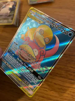Slowpoke & Psyduck GX (217/236) Unified Minds Tag Team Full Art Pokemon Card! - Image 4