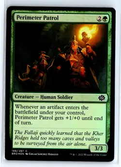 FOIL Perimeter Patrol The Brothers' War - MTG Magic the Gathering Card - Image 1