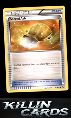 Sacred Ash 96/106 Pokemon Uncommon XY - Flashfire Card NM - Image 1