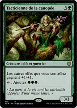 MTG Magic KHM FR - Canopy Tactician/Tacticienne de la canopee - Image 1