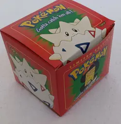 Pokemon Togepi 23k Gold-Plated Sealed Burger King 1999 Card & Ball Red Box - Image 5