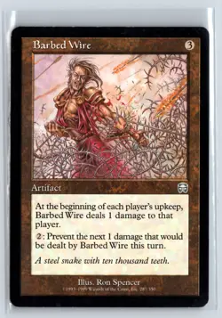Barbed Wire - Mercadian Masques - MTG Magic the Gathering Card - Image 1