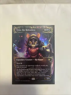 Vren, the Relentless 354 Raised Foil Bloomburrow Magic the Gathering Card - Image 1