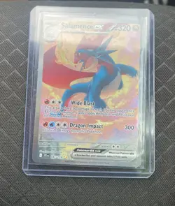 Pokemon TCG Salamence EX Journey Together Special Illustration Rare Card 187/159 - Image 1