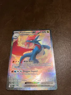 Pokemon TCG Salamence EX Journey Together Special Illustration Rare Card 187/159 - Image 1