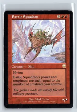 MTG Magic the Gathering Card - 2X Battle Squadron - Mercadian Masques - Rare - Image 3