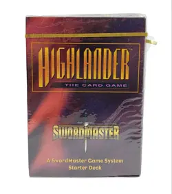 1995 New Sealed Highlander The Card Game Swordmaster Game System Starter Deck - Image 1