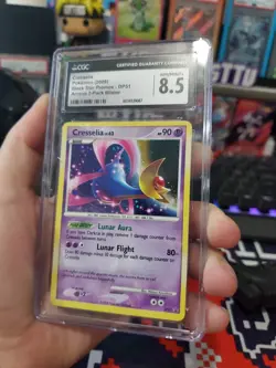 POP 71 Cresselia DP51 Holo Black Star Promo CGC 8.5 Graded Pokemon Card - Image 1