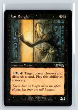 (3X) Cat Burglar Exodus Common - MTG Magic the Gathering Card - Image 3