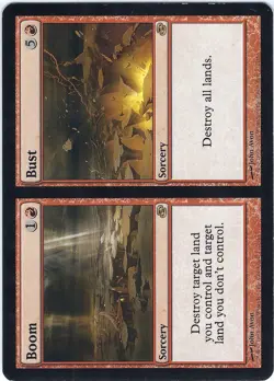 MTG Magic the Gathering Card - Boom / Bust - Planar Chaos - Rare - Image 1