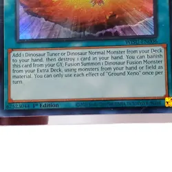 Ground Xeno Error Holo Bleed WISU-EN006 Ultra Rare Near Mint 1st Yu-Gi-Oh! Card - Image 2