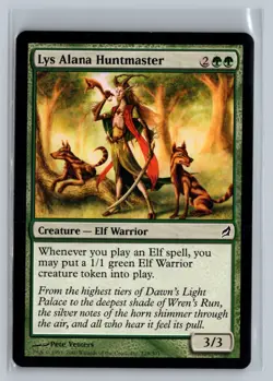 Lys Alana Huntmaster Lorwyn Common - MTG Magic the Gathering Card - Image 1
