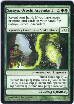 Sasaya, Orochi Ascendant Saviors of Kamigawa - MTG Magic the Gathering Card - Image 1