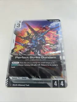 Perfect Strike Gundam Foil - GD01-068 NM - Gundam TCG Card Game - Image 1