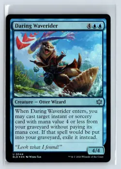 FOIL Daring Waverider Bloomburrow Uncommon - MTG Magic the Gathering Card - Image 1