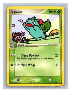 Ivysaur #34/100 Crystal Guardians Pokemon Card TCG 2006 - Image 1