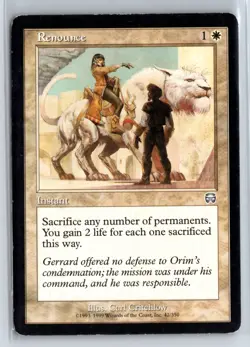 (2X) Renounce - Mercadian Masques - MTG Magic the Gathering Card - Image 3