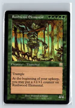 (2X) Rushwood Elemental - Mercadian Masques - MTG Magic the Gathering Card - Image 1
