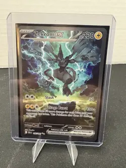 Pokemon TCG Zekrom EX Black Bolt English Card 166/086 Fresh From Pack - Image 1