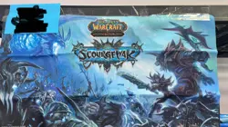 World Of Warcraft Tcg Scourge War Mat Card Game Accessory Playing Surface Mat - Image 1
