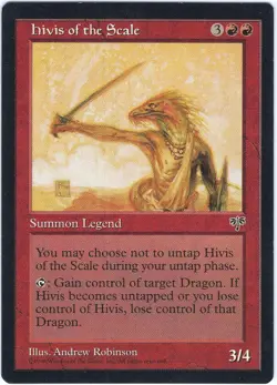 Hivis of the Scale Mirage (MIR) Rare - MTG Magic the Gathering Card - Image 1