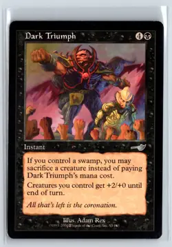 (4X) Dark Triumph Nemesis Uncommon - MTG Magic the Gathering Card - Image 3