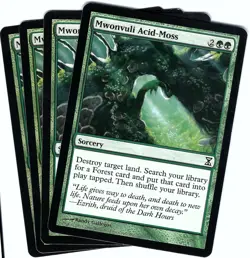 (4X) Mwonvuli AcidMoss Time Spiral Playset - MTG Magic the Gathering Card - Image 1