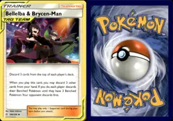 Pokemon Bellelba Brycen-Man 186/236 Cosmic Eclipse Non Holo NM - Image 1