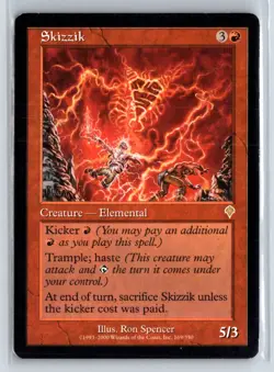 Skizzik Invasion Rare - MTG Magic the Gathering Card - Image 1