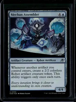 Mechan Assembler - 63 - Foil - EOE - NM - MTG Magic the Gathering - Image 1