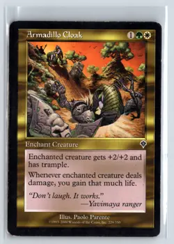 (6X) Armadillo Cloak Invasion Common - MTG Magic the Gathering Card - Image 1