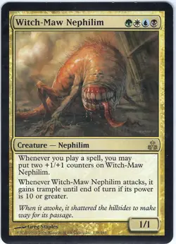WitchMaw Nephilim Guildpact Rare - MTG Magic the Gathering Card - Image 1