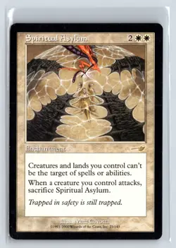 (2X) Spiritual Asylum Nemesis Rare - MTG Magic the Gathering Card - Image 3