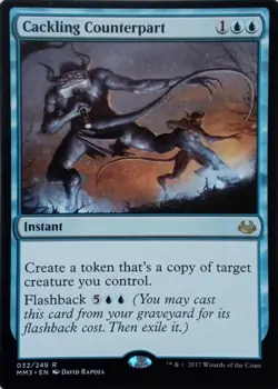 032/249 CACKLING COUNTERPART RARE MODERN MASTERS 2017 MTG CARD - Image 1